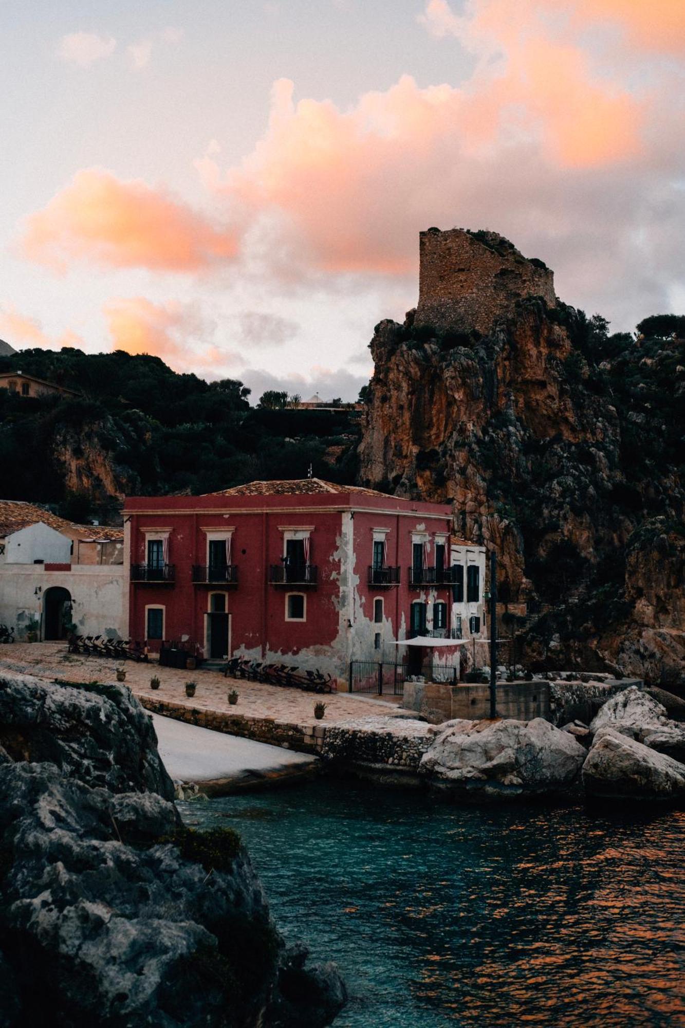 Tonnara Di Scopello Villa กัสเตลลัมมาเร เดล โกลโฟ ภายนอก รูปภาพ