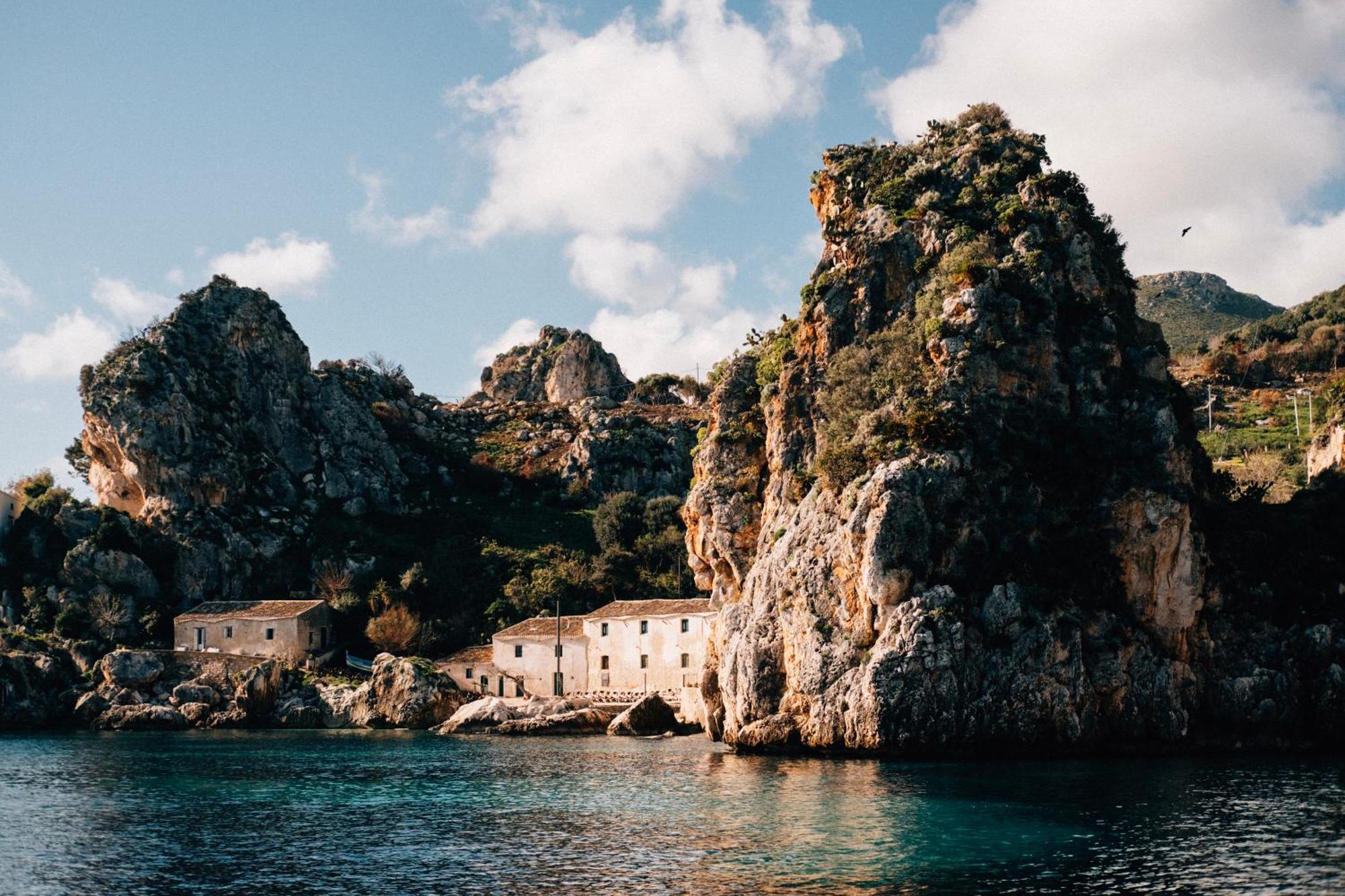 Tonnara Di Scopello Villa กัสเตลลัมมาเร เดล โกลโฟ ภายนอก รูปภาพ